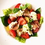 Menu55 - Salad with parma and strawberries 
240g
